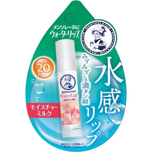 ROHTO Mentholatum Water Lip 4.5g Moisture Milk SPF20 PA++ - Picture 1 of 1