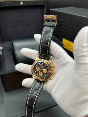 Breitling Chronomat 44 EVO 18k Solid Rose Gold HB0110