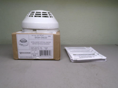 EDWARDS SIGA-OSCD INTELLIGENT OPTICAL SMOKE DETECTOR W/CO SENSOR