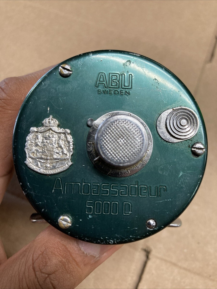 ABU | AMBASSADEUR 5000D | 5000 D FISHING REEL (SWEDEN) | eBay