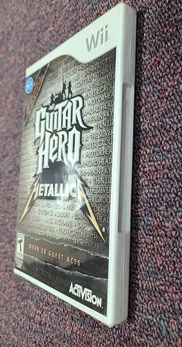 Guitar Hero Metallica (Nintendo Wii) Wii (Nuevo y Sellado de Fábrica) Envío Inmediato. - Imagen 7 de 12
