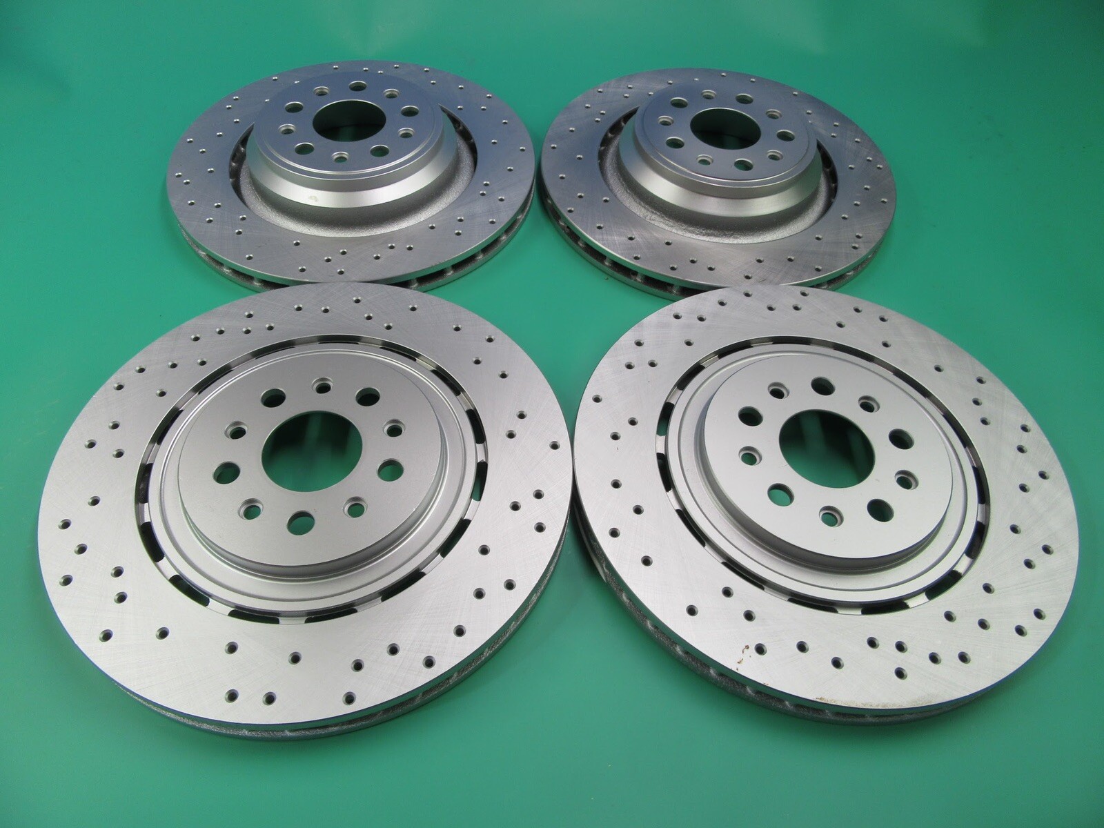 Maserati Ghibli Sq4 Quattroporte Awd front and rear rotors set of 4