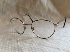 Luxottica Klixx LU402 GEPBLUE Gold Electroplated Frame Italy Eyeglasses Frames