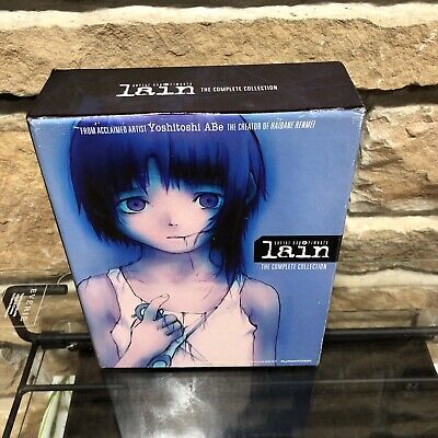 Serial Experiments Lain Complete Series Blu-ray/DVD 4-Disc Serial Experiments Lain Complete Series Blu-ray/DVD 4-Disc