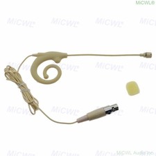 Earset Cardioid Microphone for Shure GLX ULX SLX PGX BeltPack Transmitter Snail