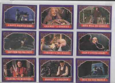 8E2-4 1991 Addams Family Movie NEW UNCIRCULATED Hi- Quality Cards Your Choice