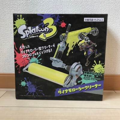 TAITO Splatoon3 Dynamo Roller Design Lint Roller Angle Change Cleaner New F/S JP