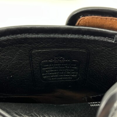 Coach Bryce Fine Grain Leather Boots‎ Black Buckle Men\'s Size 9 M w/ Box Coach Bryce Fine Grain Leather Boots Black Buckle Men main image 4