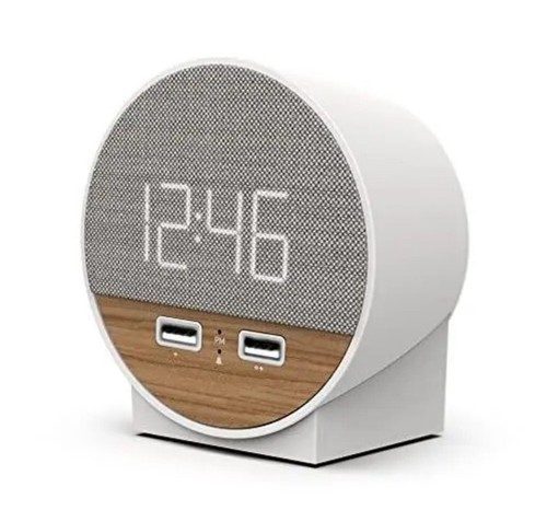 Nonstop Station O Hotel Alarm Clock In Walnut Weave New Sealed NSO-WFL Qty-1