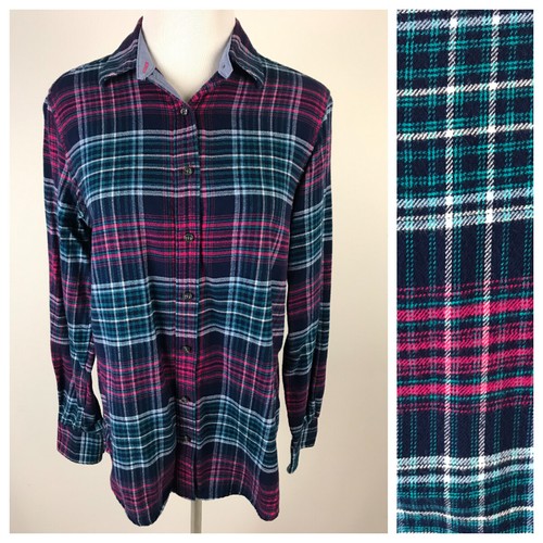 LANDS' END L/S 'Women's Flannel Shirt 