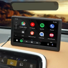  7in Touch Screen Monitor Wireless Carplay Android Auto Portable Car MP5 Player