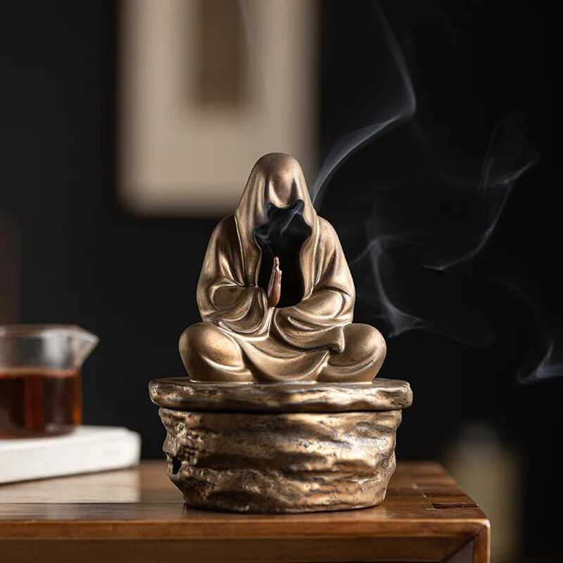 Incense Burner Ceramics Zen Decoration Household Indoor Collection