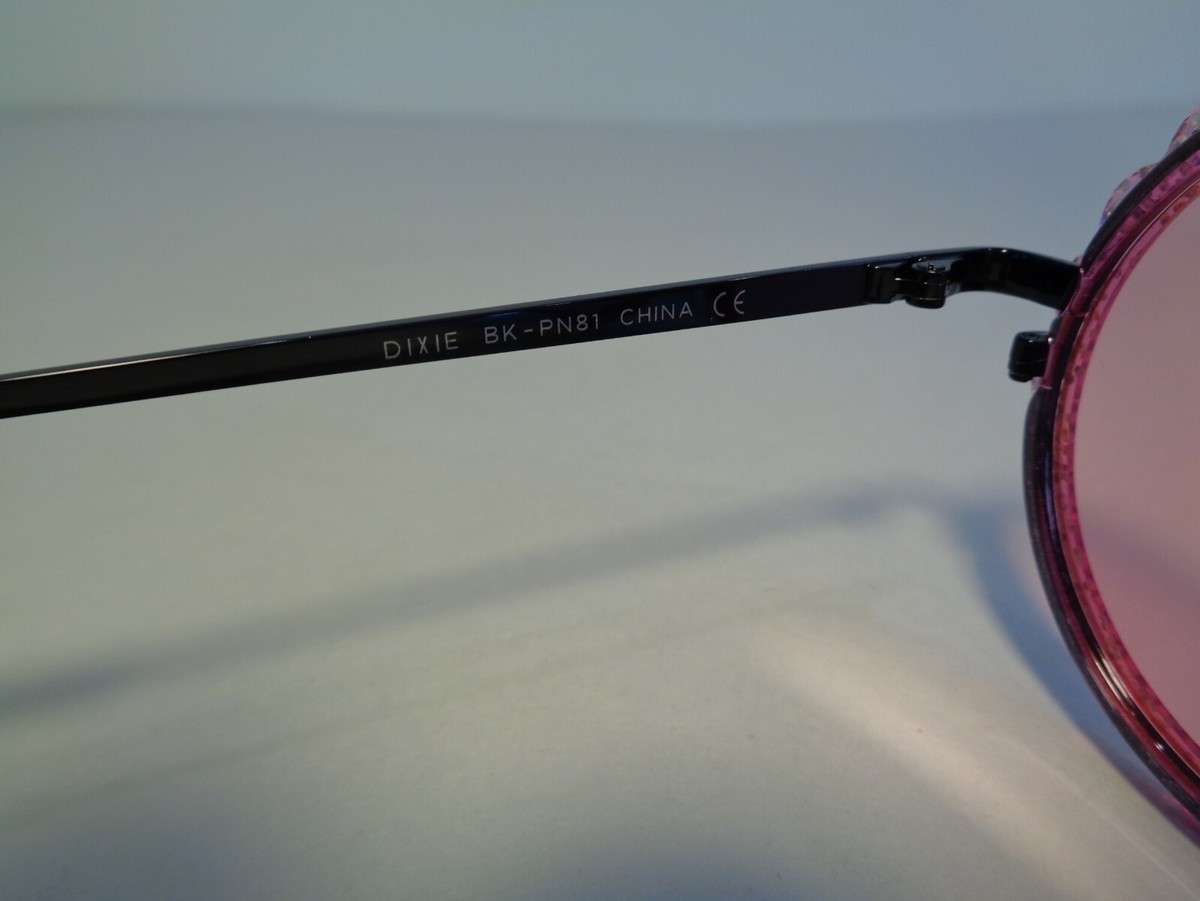 Diff Eyewear DIXIE Pink Glitter New Sunglasses DIFF Eyewear Sunglasses DIXIE BK-PN81 Pink Glitter | eBay main image 2