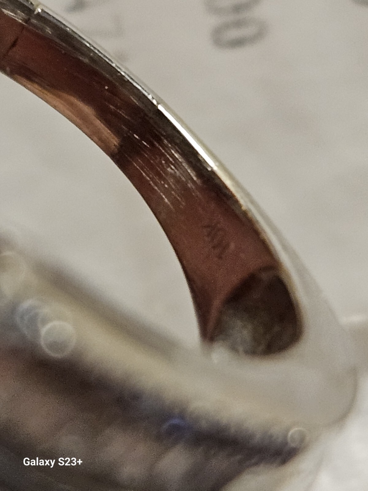 1.50 Carat Zales Diamond Engagement Ring 10.6gm 14K White Gold, Receipt $3,300