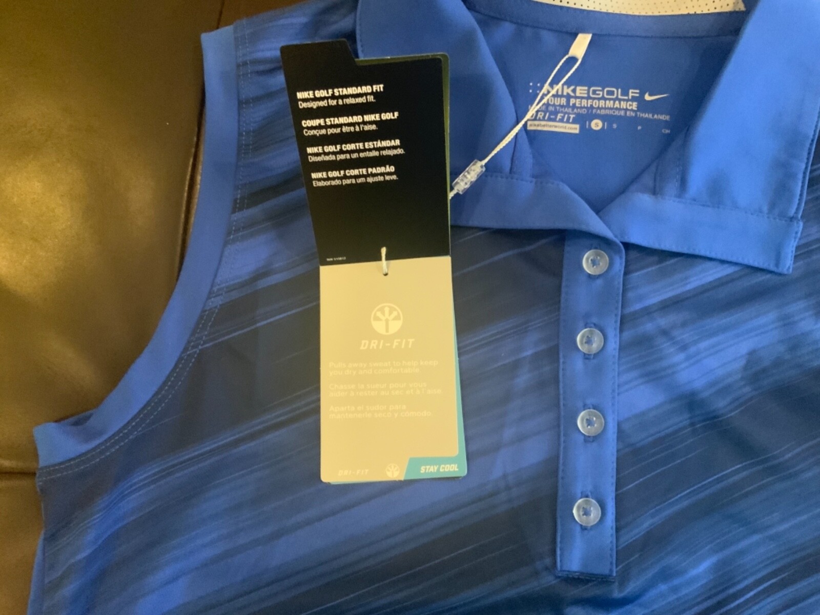 Nike Golf Tour Performance women’s sleeveless shirt, size S,NWT, MSRP