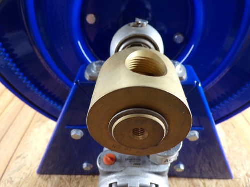 COX REELS 1125-5-175-A, COMPRESSED AIR #4 COMPRESSED AIR MOTOR REWIND HOSE REEL - Picture 7 of 12