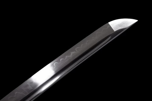 Espada japonesa afilada de batalla Tachi Samurai Katana T10 hoja templada de arcilla de acero - Imagen 5 de 14