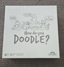  How Do You Doodle? Board Game - The Fast paced Drawing Game -  for 3 to 7 Players Ages 12 and up by Outset : Toys & Games