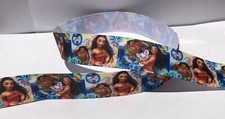 Moana Maui 7/8 in. wide grosgrain ribbon for bows and cards-3 yards
