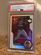 1999 UD Encore Nomar Garciaparra Pure Excitement Baseball PSA 10 Card POP 1