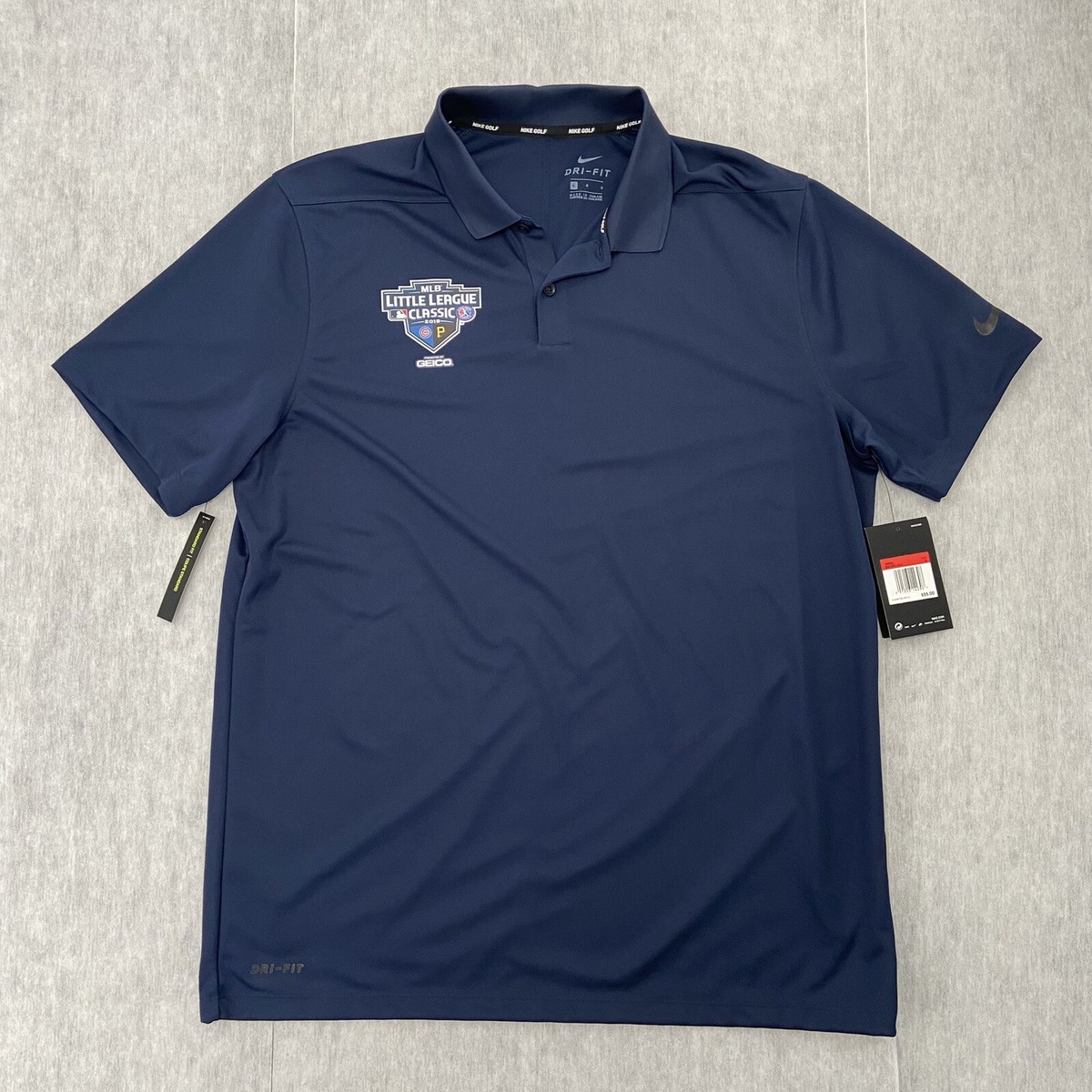 NEW Nike Golf Shirt Adult Large Dri-Fit Polo MLB Little League