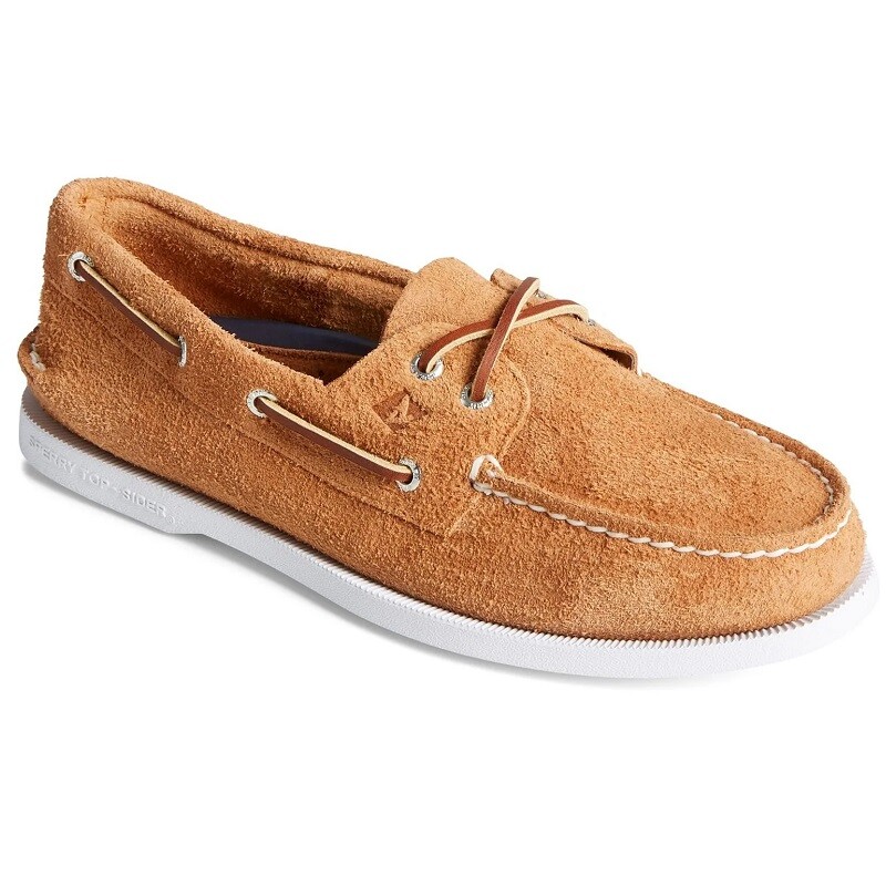 Zapatillas bajas de cuero para hombre Sperry Authentic Original Suede Boat STS23939