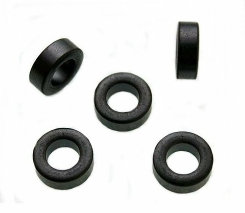 Amidon, FT-50-75, Ferrite Toroidal Core, ID: 0.281" x OD: 0.5", Pkg of 3,