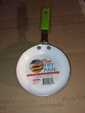 MINI FRY PAN Non-Stick Ceramic mini Fry Pan 4.88 inch aluminum dishwasher safe