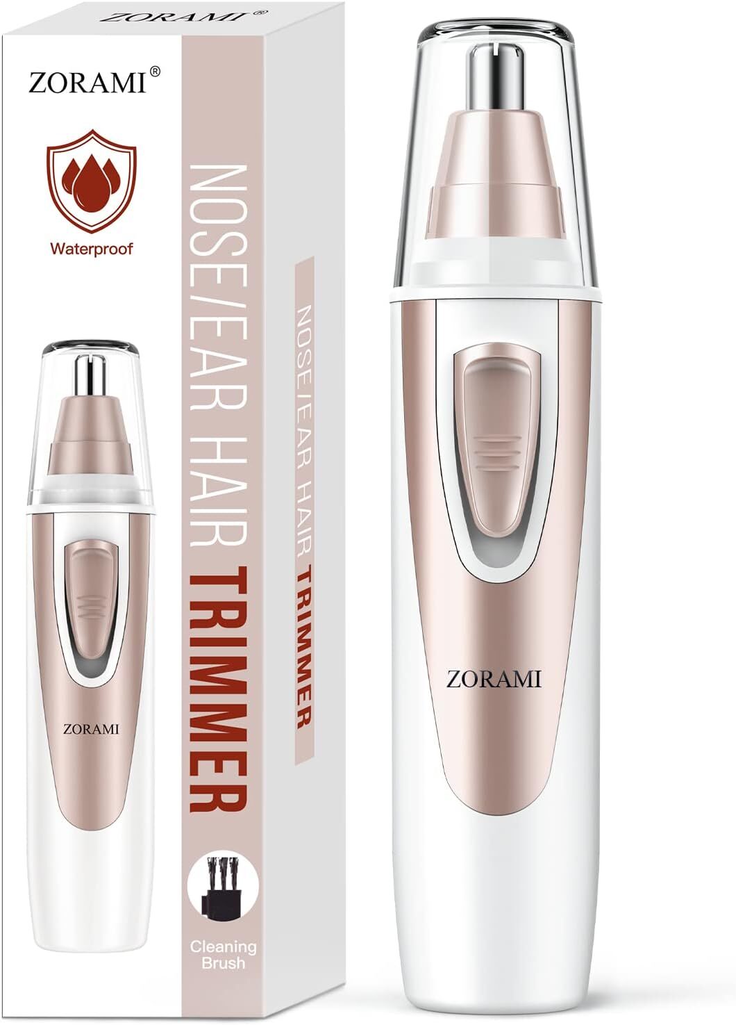 2025 Painless Professional Ear Nose Eyebrow Facial Hair Trimmer Clipper