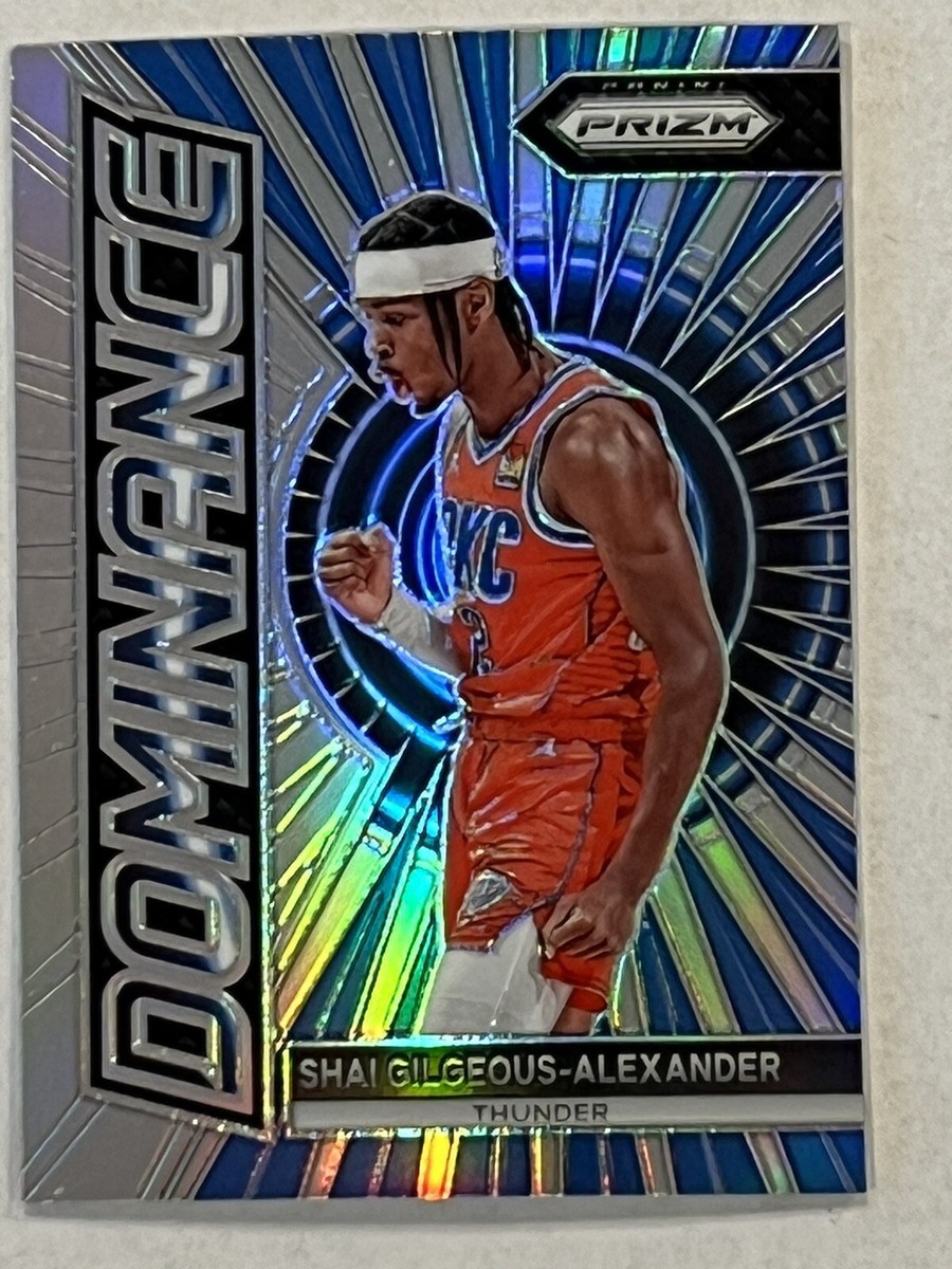 2023-24 Panini Prizm Dominance Silver #22 SHAI GILGEOUS-ALEXANDER