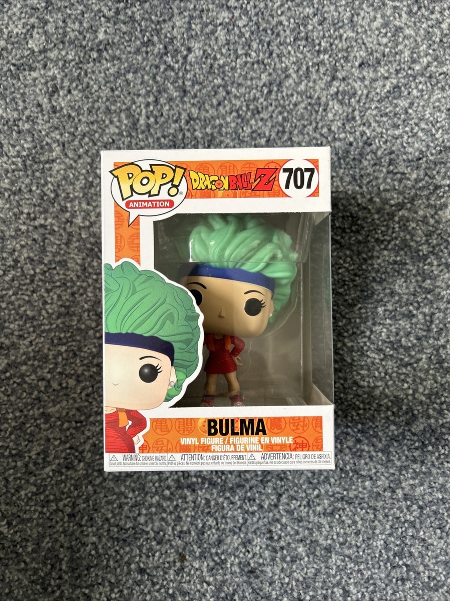 ドラゴンボールZ ブルマ フィギュア 707 FUNKO POP Funko Pop Animation DragonBall Z Bulma #707 Vinyl Figure | eBay UK