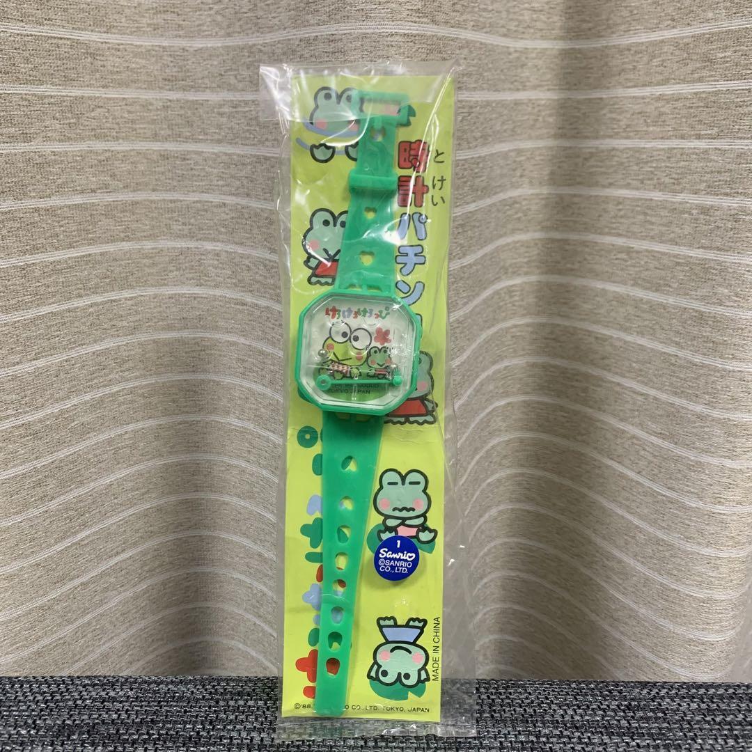 Sanrio Kerokeroppi Retro Clock 1994 Vintage Showa Era Unique Collectible