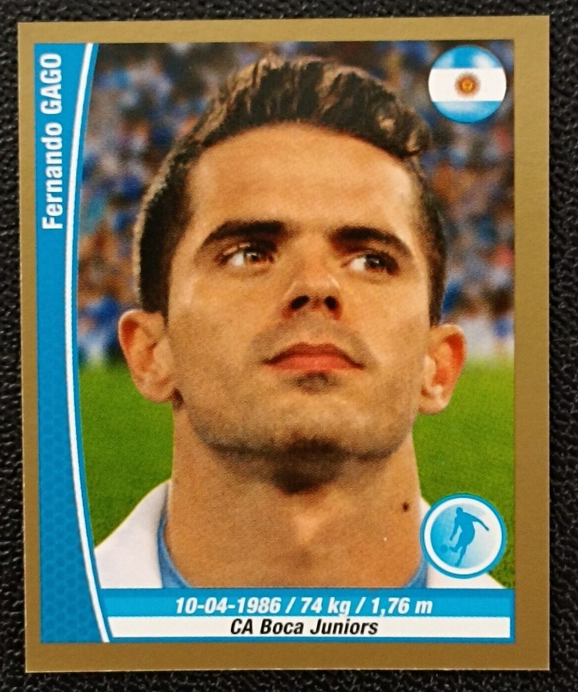 Gago Sticker 2014 Brazil World Cup FIFA #291 FERNANDO GAGO Argentina Soccer Team ...