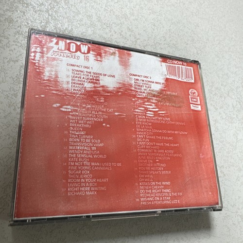 NOW Thats What I Call Music 16 (1989) UK Release 2xCD - Picture 2 of 7