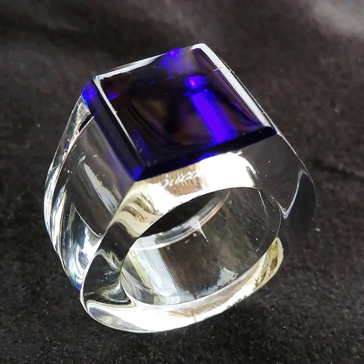 Baccarat crystal deals ring