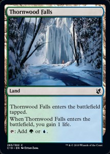 Thornwood Falls x4 - Commander 2019 - NM-Mint, English - Commander 2019
