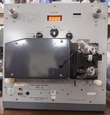 Tobin TVT S8 PAL Video Transfer System for Super 8 Silent Film
