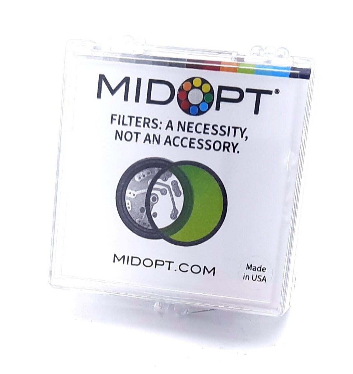 Midopt PL032-25.5/RS Linear Fixed Polarizer M25.5 x 0.5, 400 to