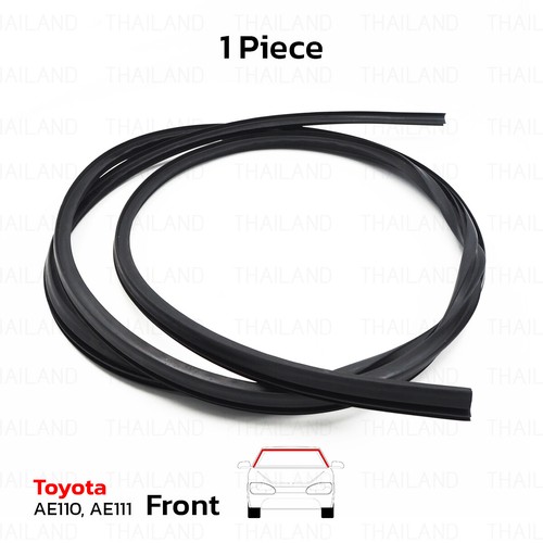 Fits Toyota AE110 111 Sedan 1995 - 02 Front Black Windshield Weatherstrip Seal - Picture 4 of 9