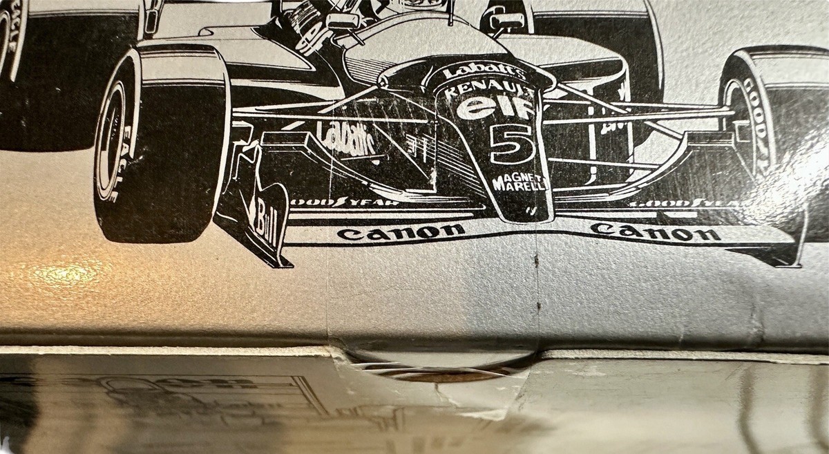 TAMIYA Williams FW14B RENAULT Scale 1:20 COLLECTOR 'S CLUB DIE