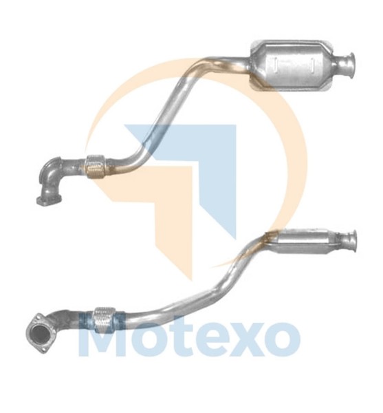 BM Catalysts BM80110H Abgas-Katalysator Diesel Euro 3 Edelstahl Einbausatz-image