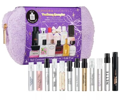 SEPHORA FAVORITES Perfume Sampler NO CERTIFICATE 12 Piece 2024 w