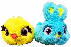 bunny and ducky slippers