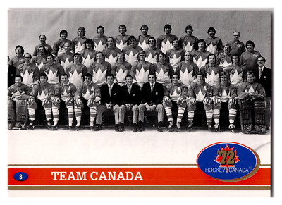 1991-92 Future Trends '72 Hockey Canada #8 Team Canada