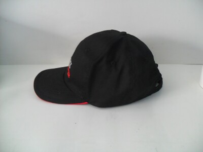 【希少】ROLEX CAP BLACK ROLEX Watch Novelty Logo Embroidery Black Cotton Baseball