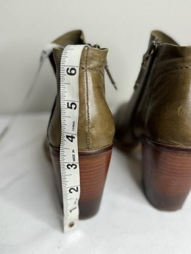 Kelsi Dagger Women’s Leather Ankle Boots Olive Green size 7 - Picture 6 of 11