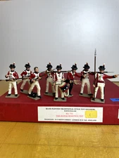 0751 TRADITION TOY SOLDIERS SET THE ROYAL MARINES 1805 PAINTED