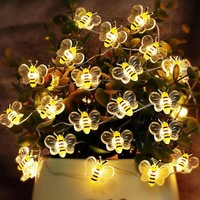 Lichterkette Bienen 3M 30 Led Batteriebetrieben Deko FüR Kinderzimmer Garten