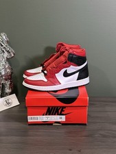 Jordan 1 Retro OG High Satin Red W for sale | eBay