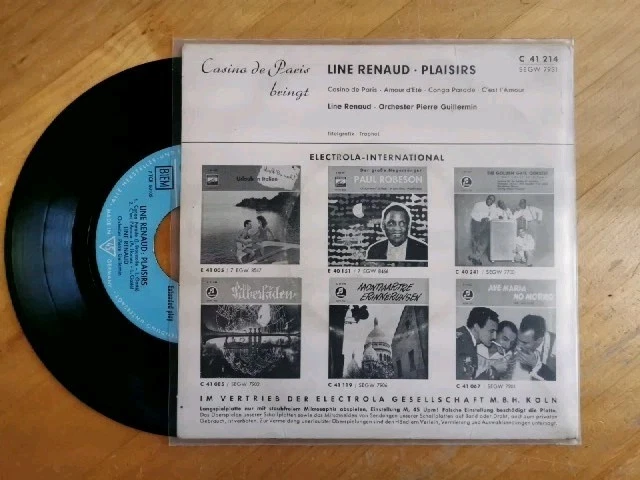 Line Renaud EP: Plaisirs - Bild 2 von 2
